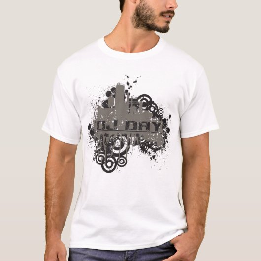 T-shirt de JOUR du DJ (Devant)