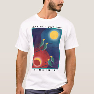 T-shirt De jour jour la Virginie dedans -