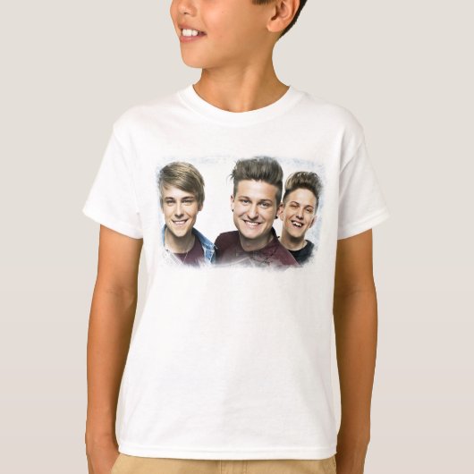 T-shirt de JTR Hanes ComfortBlend® EcoSmart, blanc (Devant)