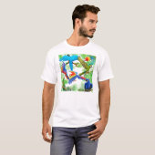 T-shirt de jungle d'ara (Devant entier)