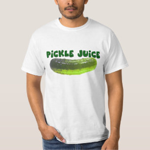 T-shirt de jus de conserves au vinaigre