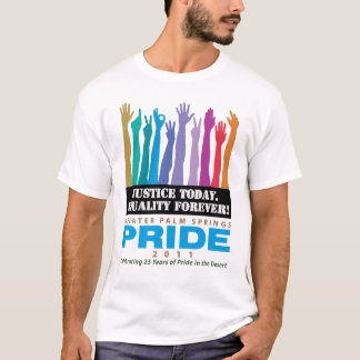 T-shirt De justice égalité aujourd'hui pour toujours