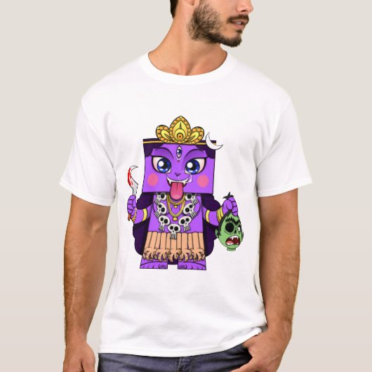 T-shirt de Kali de déesse (Devant)