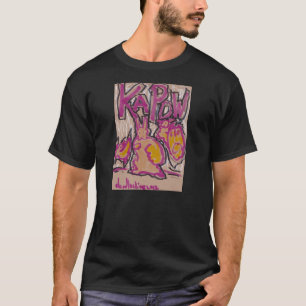 T-shirt de KaPow - les lapins de Ninja viennent à