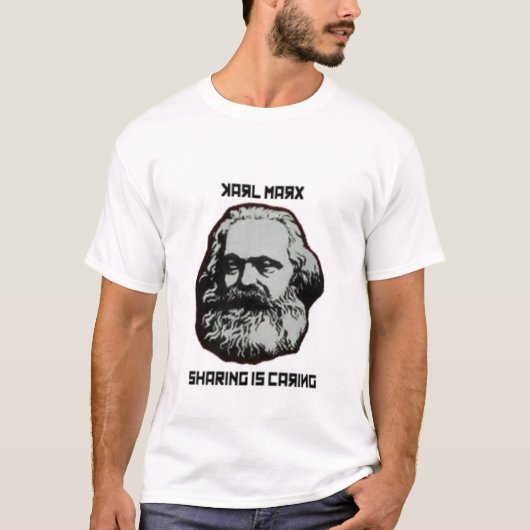 T-shirt de Karl Marx (Devant)