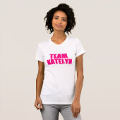 T-shirt de Katelyn d'équipe (Devant entier)