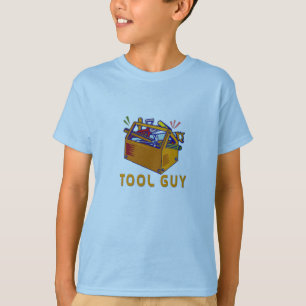 T-shirt de kdis de type d'outil