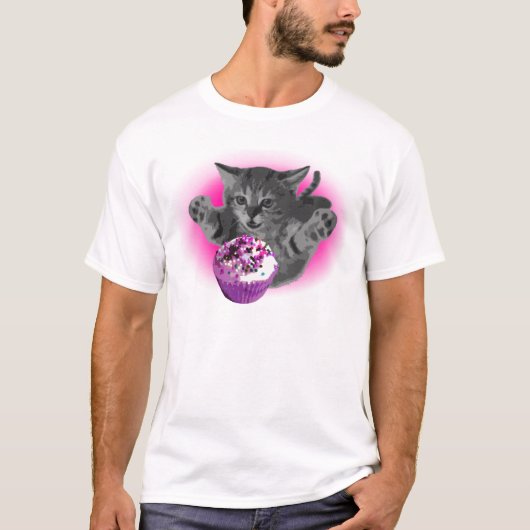 T-shirt de Kitty de petit gâteau (Devant)