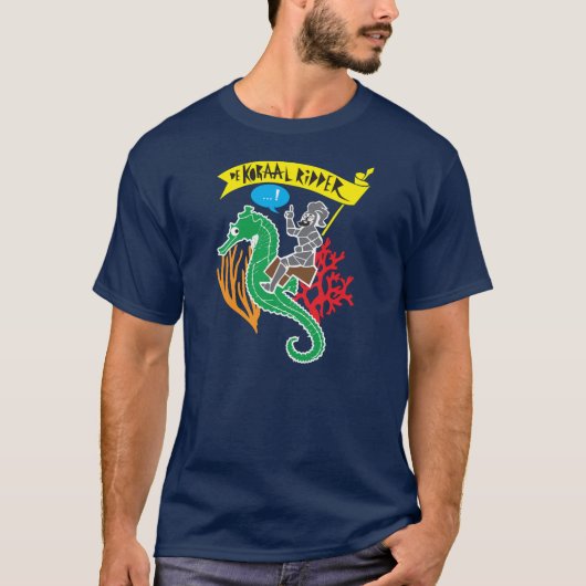 T-shirt De Koraalridder (Devant)