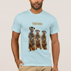 T-shirt De Kracht van Samenhorendheid Stokstaartje