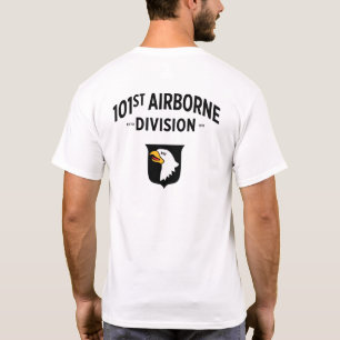 T-shirt de la 101e division aéroportée (avant+arri