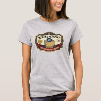 T-shirt de la 1ère exportation de Corée 