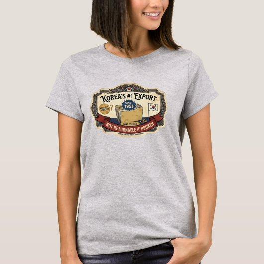 T-shirt de la 1ère exportation de Corée (Devant)