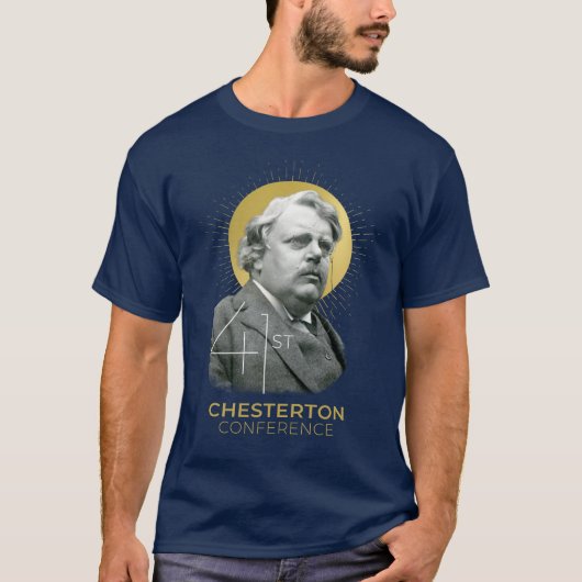 T-Shirt de la 41e Conférence Chesterton (Devant)