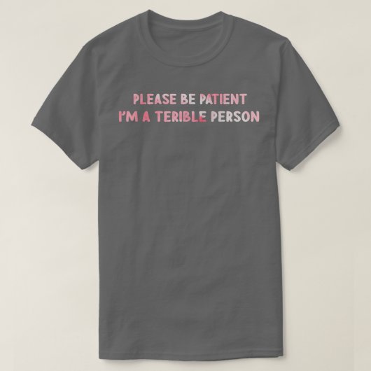 T-shirt de la 4e année à l'école (Design devant)