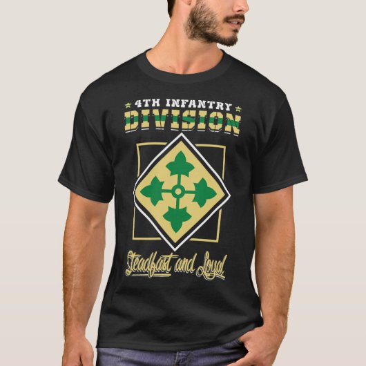 T-shirt de la 4e division d'infanterie (Devant)