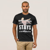 T-shirt de la Bachelor Party (Devant entier)