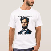 T-shirt de la barbe d'Abe (Devant)