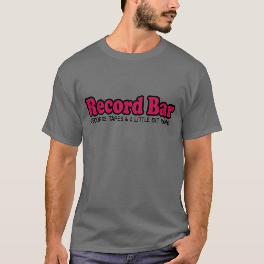 T-shirt de la Barre de disques (Devant)