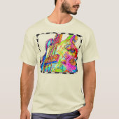 T-shirt de la basse guitare (Devant)