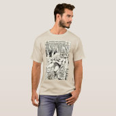 T-Shirt de la BD 'Aventures dans l'INCONNU' des an (Devant entier)