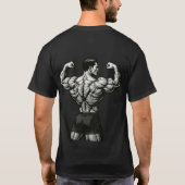 T-shirt de la bête de musculation hardcore (Dos)