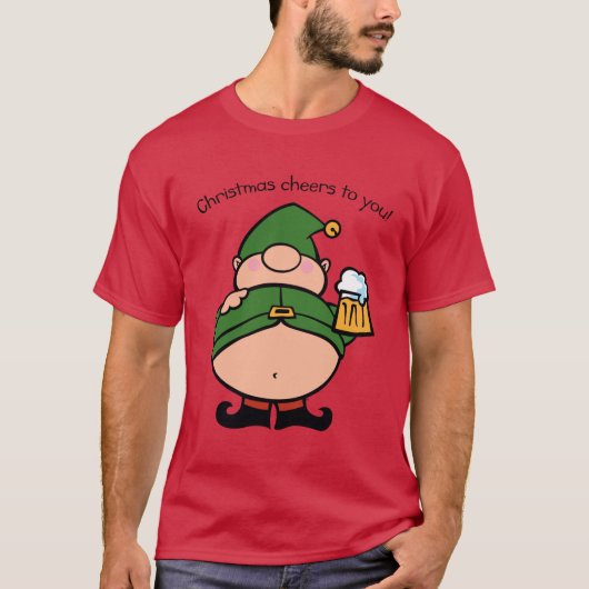 T-shirt de la bière Elves Naughty (Devant)