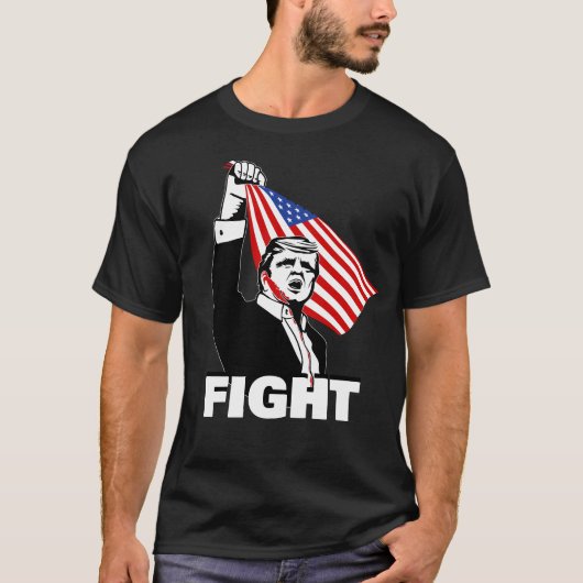 T-shirt de la campagne électorale de Trump contre (Devant)