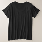T-shirt de la carte Moon Tarot Gradient Plus Size (Design dos)