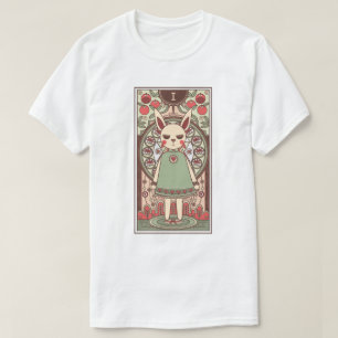 T-shirt de la carte Tarot de Magicien Bunny