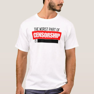T-shirt de la censure