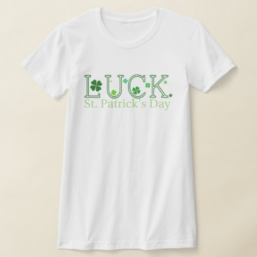 T-shirt de la chance de la Saint Patrick (Poser)