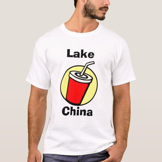 T-shirt de la Chine de lac (Devant)