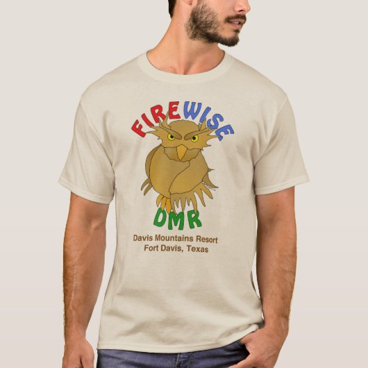 T-shirt de la Chouette à feu DMR (sans arrière - p (Devant)