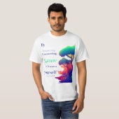 T-shirt de la citation de la nature (Devant entier)