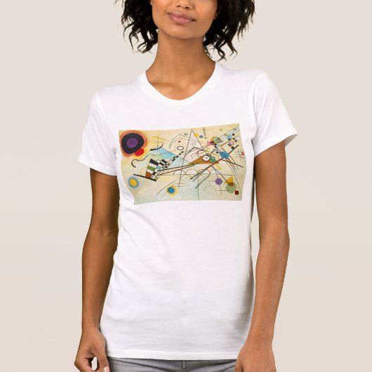 T-shirt de la composition VIII en Kandinsky (Devant)