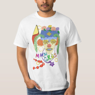 T-shirt de la conception 1 de mardi gras