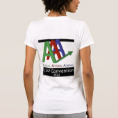 T-shirt de la Convention CASP 2022 pour les femmes (Dos)