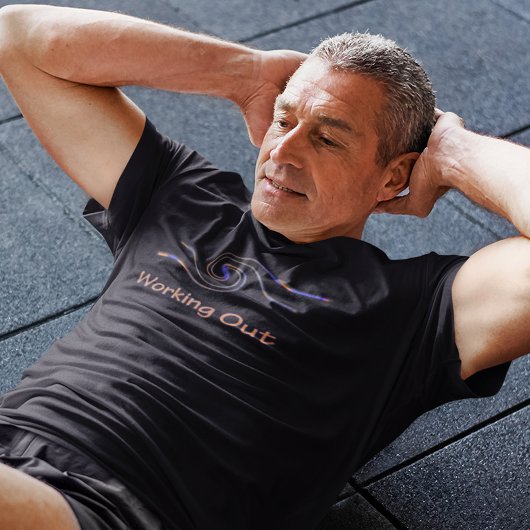 T-shirt de la corde à sauter