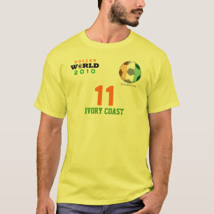 T-shirt de la Côte d'Ivoire #11 Drogba de coupe d