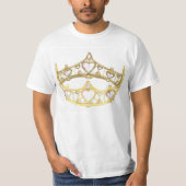 T-shirt de la couronne de la Reine des Coeurs (Devant)