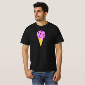 T-shirt de la Crème de glace d'été de PickleBall (Devant entier)