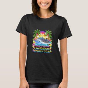 T-shirt de la croisière caraïbe pour la famille et
