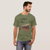 T-shirt de la danse folklorique Dabke Levant (Devant entier)