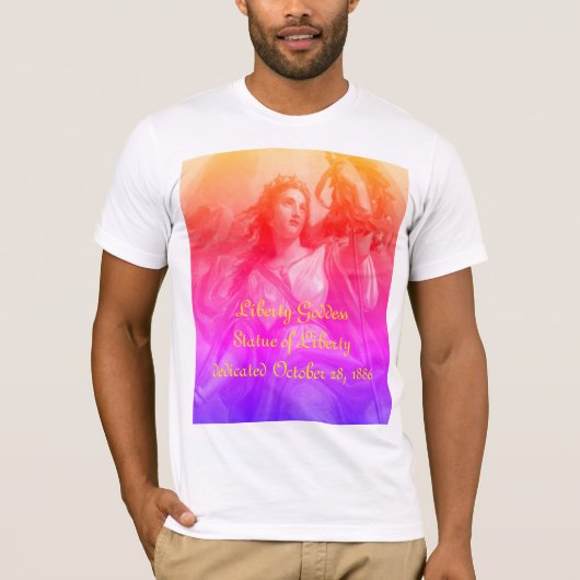 T-Shirt de la déesse de la Liberté (Devant)