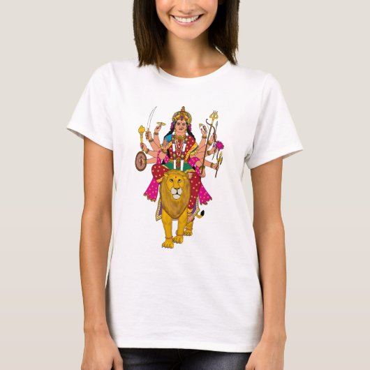 T-Shirt de la déesse Durga (Devant)