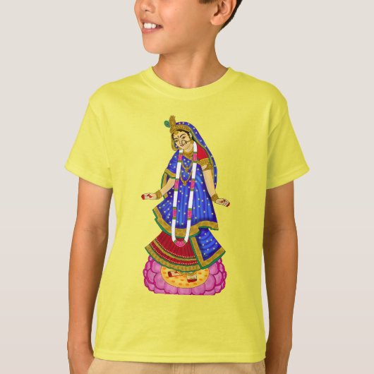T-Shirt de la déesse Radha (Devant)