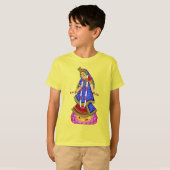 T-Shirt de la déesse Radha (Devant entier)