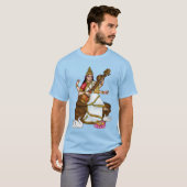 T-Shirt de la déesse Saraswati (Devant entier)