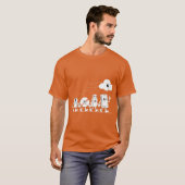 T-shirt De la disquette au cloud : l'évolution des support (Devant entier)